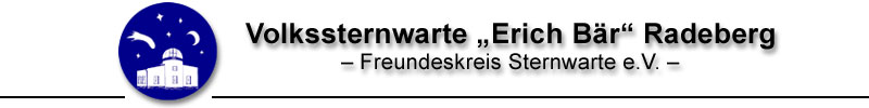 Sternwarte - Banner